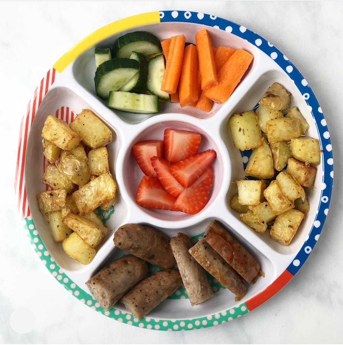 Cheesy Cubed Potatoes