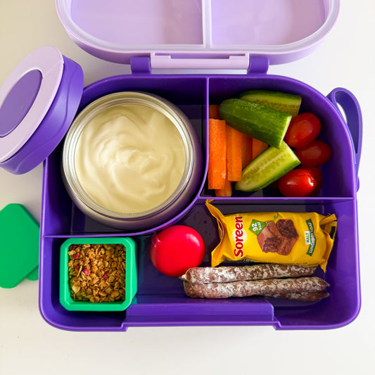How To Pack Yogurt & Granola in a Lunchbox