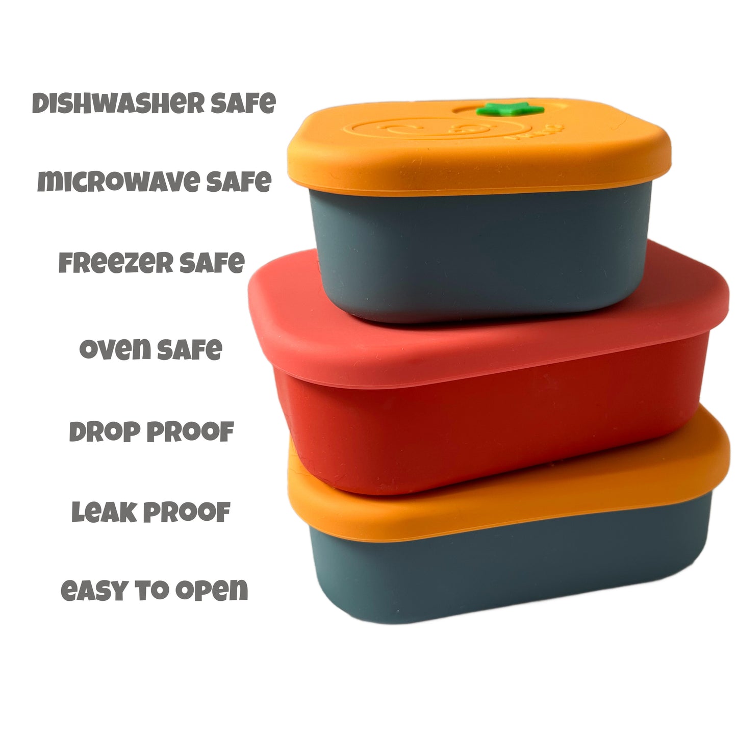 An infographic detailing all the features of the Pick Box Bento Lunchbox For Kids