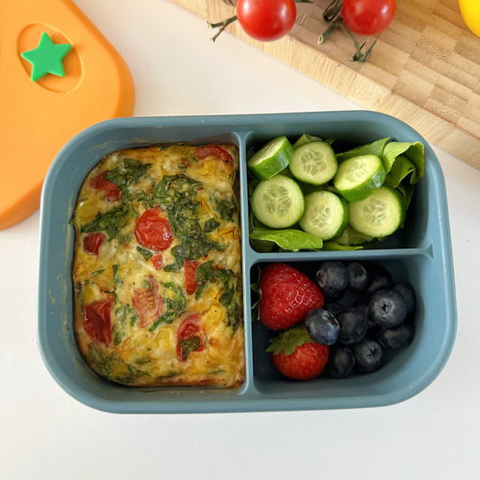 Frittata Baked in Our Lunchbox