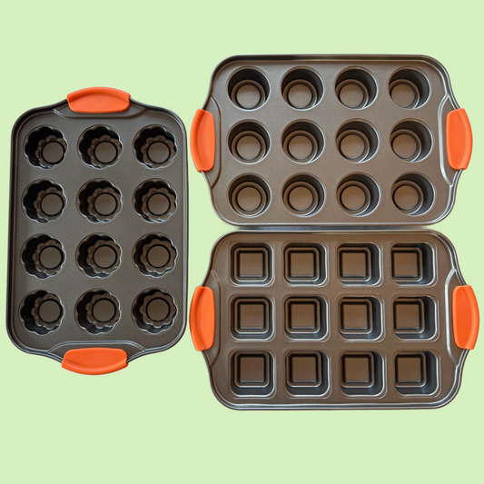 Mini Baking Tins - Bundle of Three